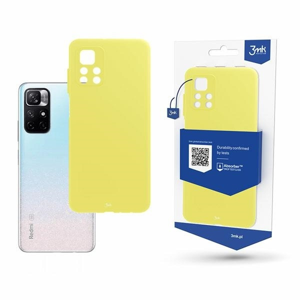 Hülle 3mk Xiaomi Redmi Note 11s 11 4G Mattgelb Case