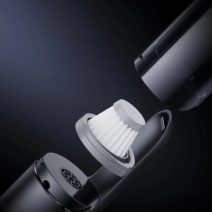 Aspirapolvere per auto wireless Baseus A0 Pro 4000Pa HEPA - nero