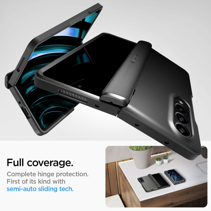 Funda Spigen Slim Armor PRO GALAXY Z FOLD 4 NEGRO