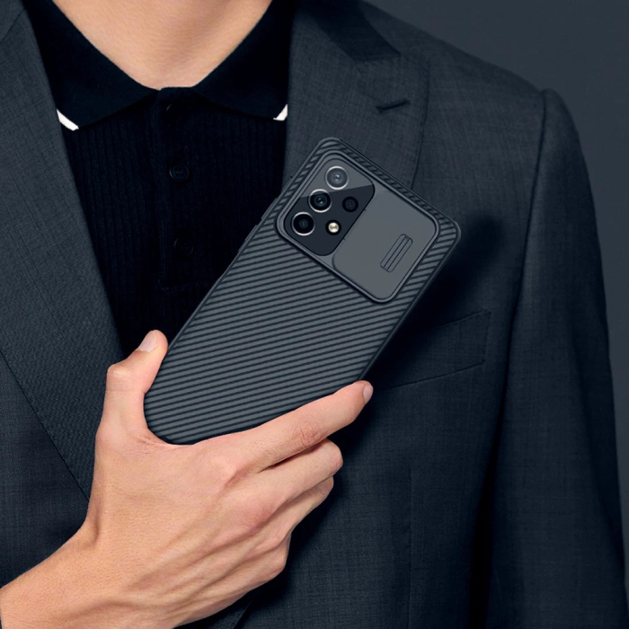 Nillkin CamShield Pro case for Samsung Galaxy A53 5G (blue)