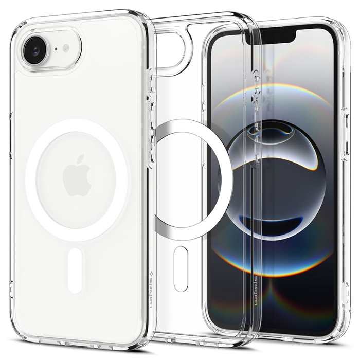 SPIGEN ULTRA HYBRID MAG MAGSAFE IPHONE 16E BLANC