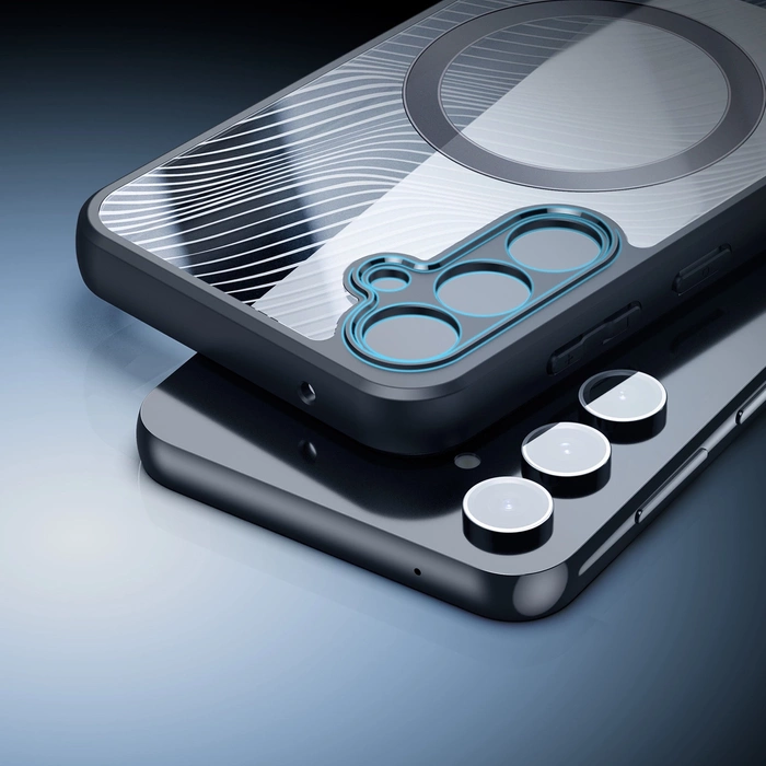 MagSafe Dux Ducis Aimo Mag Panzerhülle für Samsung S23 FE – schwarz