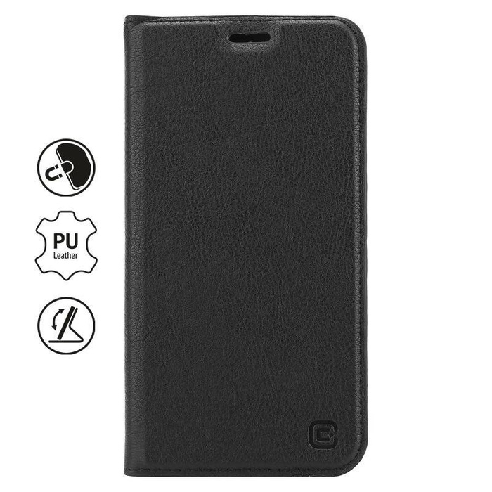 Coque Etui Folio Crong iPhone 11 Pro avec rabat aimanté noir