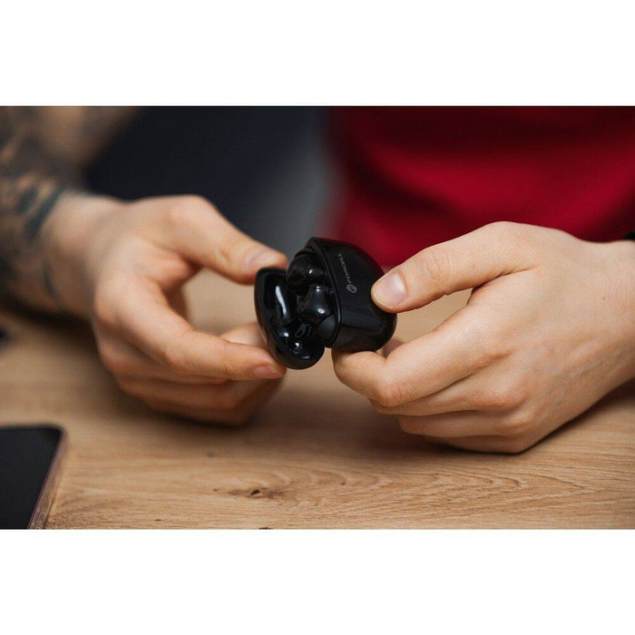 Słuchawki bezprzewodowe douszne Forcell F-Audio TWS Clear Sound czarne