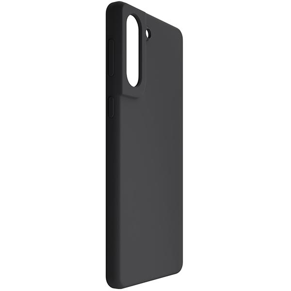 3mk Silicone Case Sam S21 FE 5G G990 nero/nero