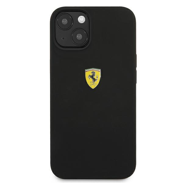 Ferrari FESSIHCP13SBK iPhone 13 mini 5.4" schwarz/schwarz hartcase Silikon