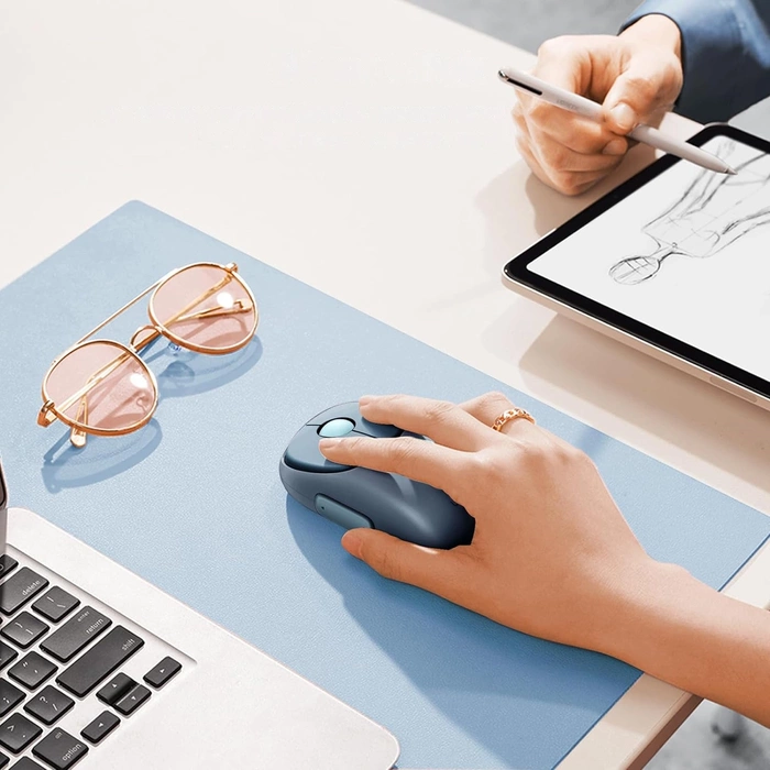 UGREEN FUN+ MU102 Mouse senza fili 2.4G+BT (blu)