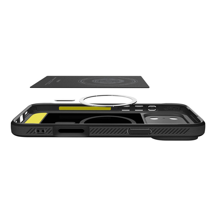 Case Spigen IPhone 17 PRO Rugged Armor Mag MagSafe MATTE BLACK