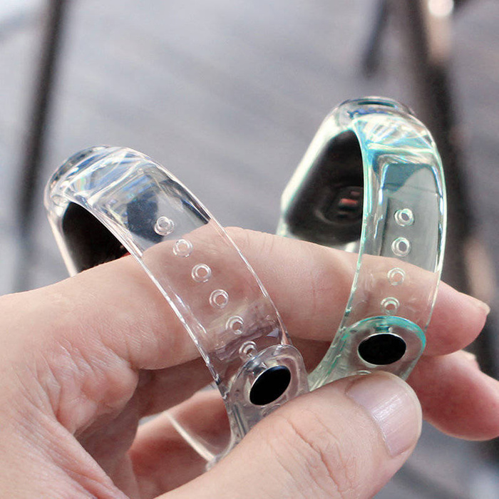 Replacment silicone band strap for Xiaomi Mi Band 6 / 5 Jaune