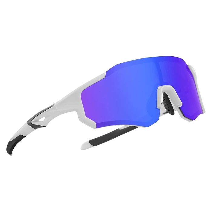 Lunettes de vélo polarisantes Rockbros 10183 - bleu