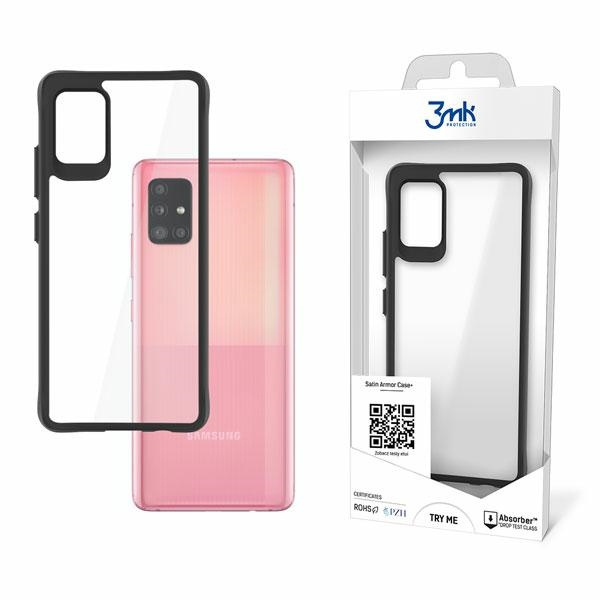 Case 3mk Samsung Galaxy A51 51 5G SatinArmor+ Case Military Grade Clear Case