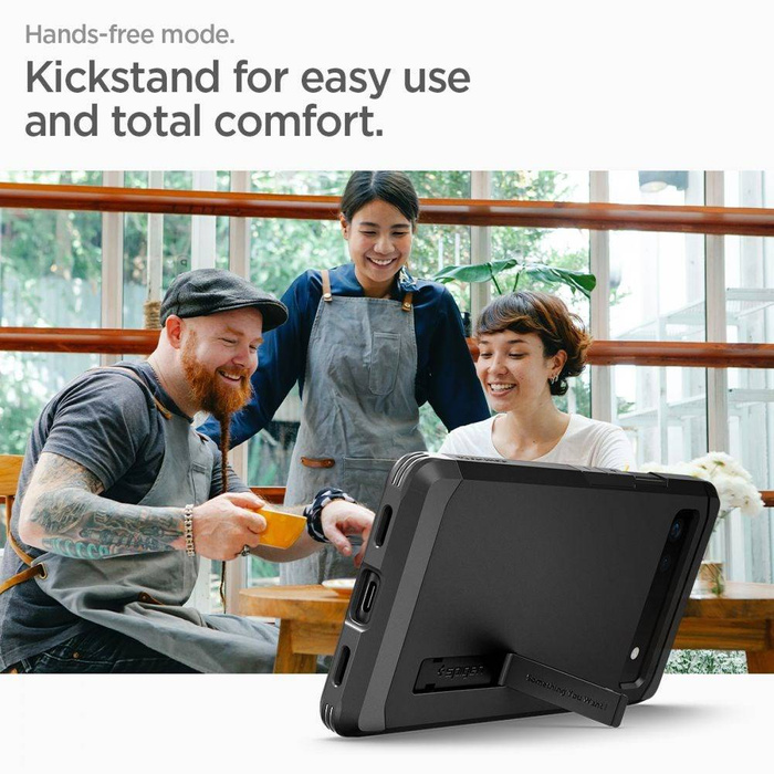 Hülle Spigen Tough Armor Google Pixel 6a Schwarz