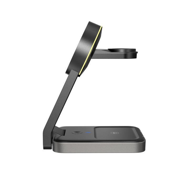 TECH-PROTECT QI15W-A28 3EN1 MagNETIC MagSafe CARGADOR INALÁMBRICO NEGRO