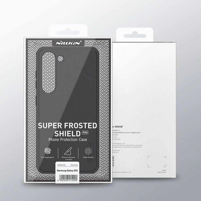 Nillkin Super Frosted Shield Pro case for SAMSUNG S23 (black)
