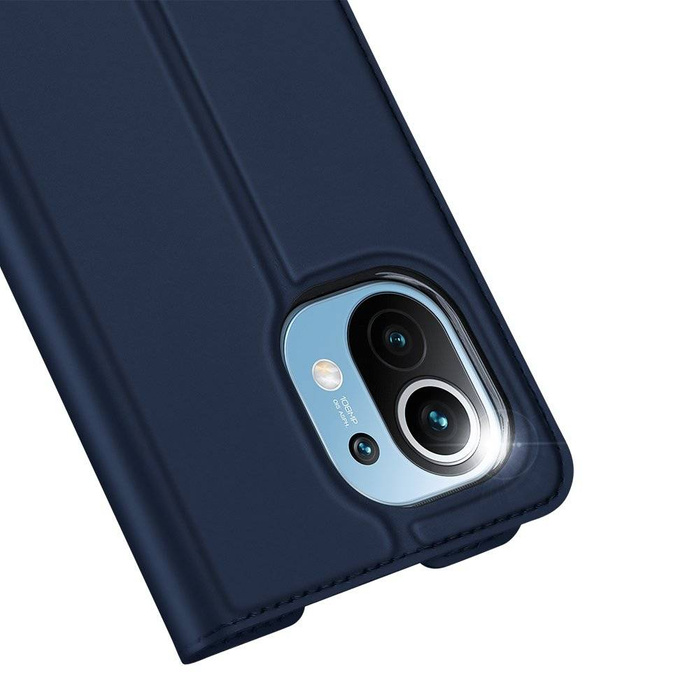 DUX DUCIS Skin Pro Holster Cover Flip Cover für Xiaomi Mi 11 blau