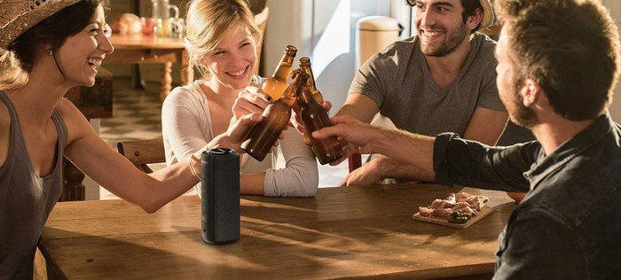 Tronsmart Element T6 Plus 40W Tragbarer kabelloser Bluetooth 5.0 Lautsprecher (367785)