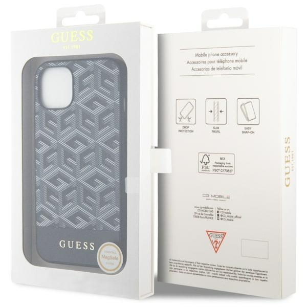 Coque Guess GUHMP14MHGCFSEK iPhone 14 Plus 6.7" noir/noircase GCube Stripes MagSafe Case