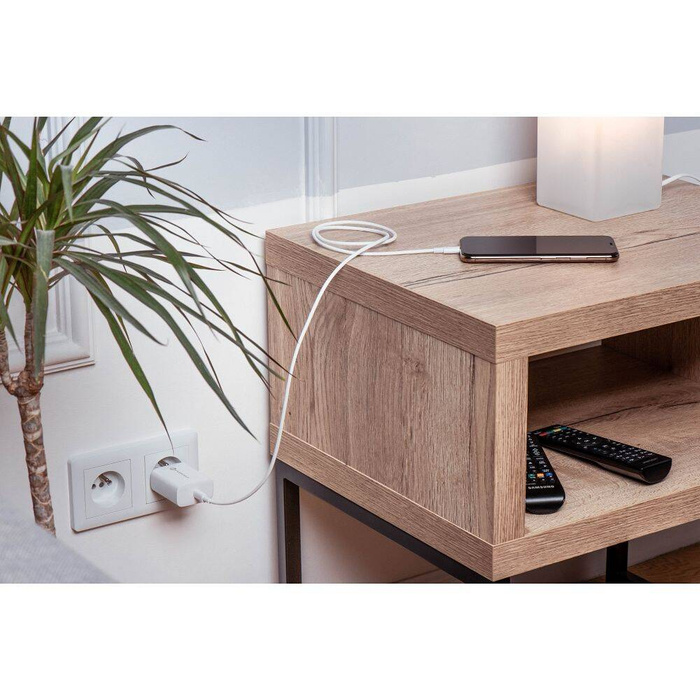 Ładowarka sieciowa do telefonu Forcell F-Energy USB C QC4.0 PD 3A 20W + kabel USB C do Lightning TFK-TC-20WPD biała