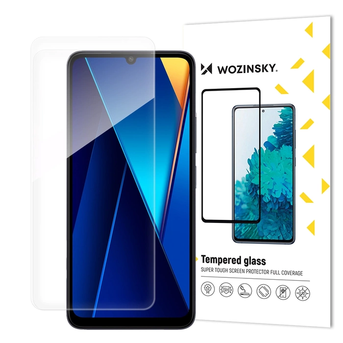 Verre trempé Wozinsky pour Xiaomi POCO C65/Redmi 13C