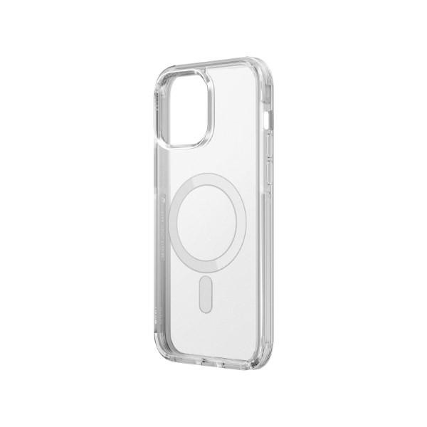 Uniq Combat case iPhone 14 Pro 6.1" Magclick Charging transparent/colombe satin clair