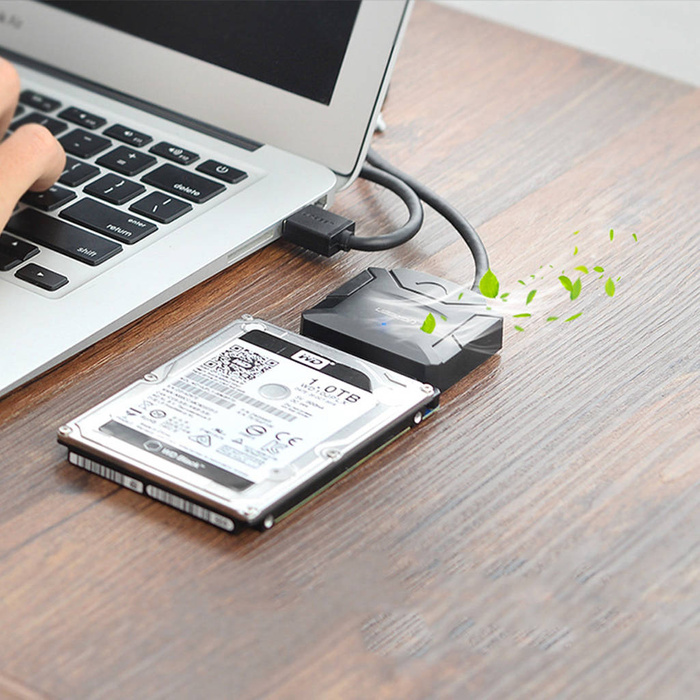 Ugreen adaptér HDD SSD USB 3.0 - SATA čierny (20611)