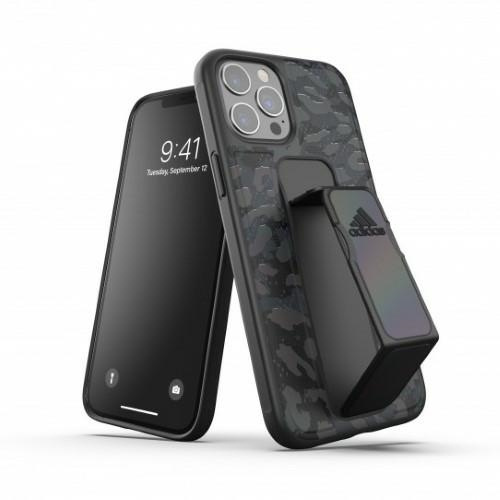 Adidas SP Grip Case Leopard iPhone 12 Pro Max schwarz-grau/schwarz-grau 43718