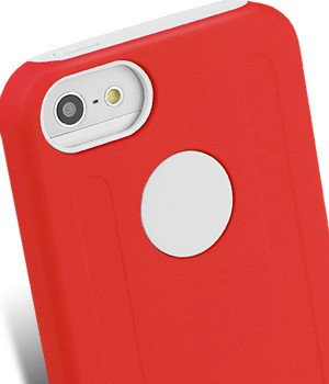   5 5S SE MELKCO Dual Layer RED / White