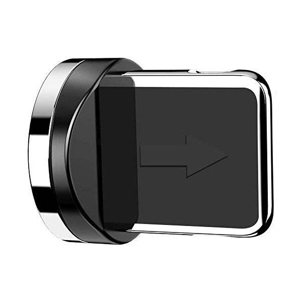 Spina con punta del cavo magnetico color argento Lightning