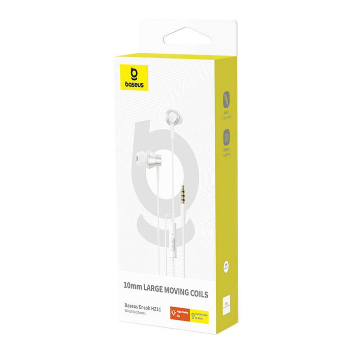 Słuchawki Baseus Encok HZ11Z - białe