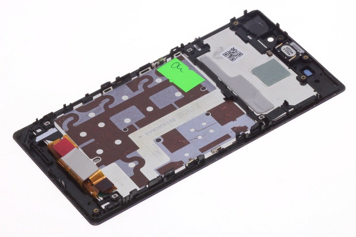 SONY Xperia Z1 Grade A LCD DISPLEJ s logem Purple Original Touch