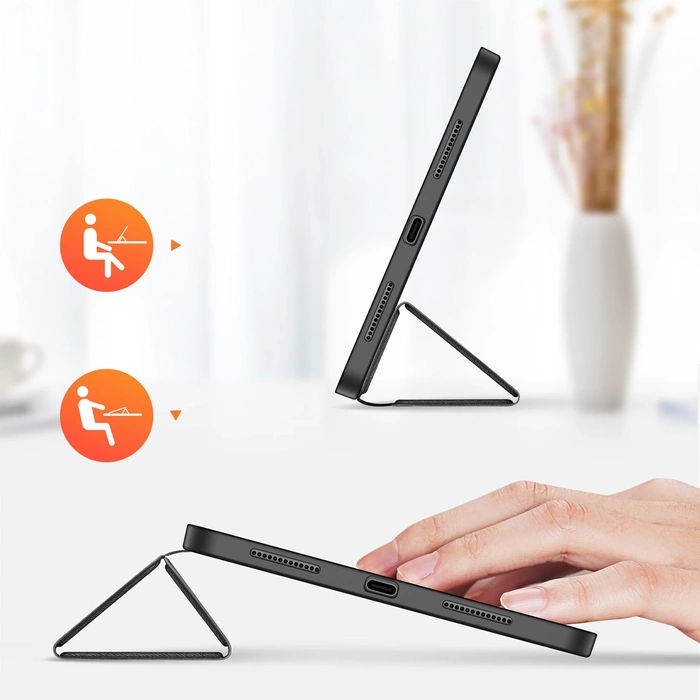 Dux Ducis Domo flip and smart sleep case for iPad Pro 11&quot; 2024 - black