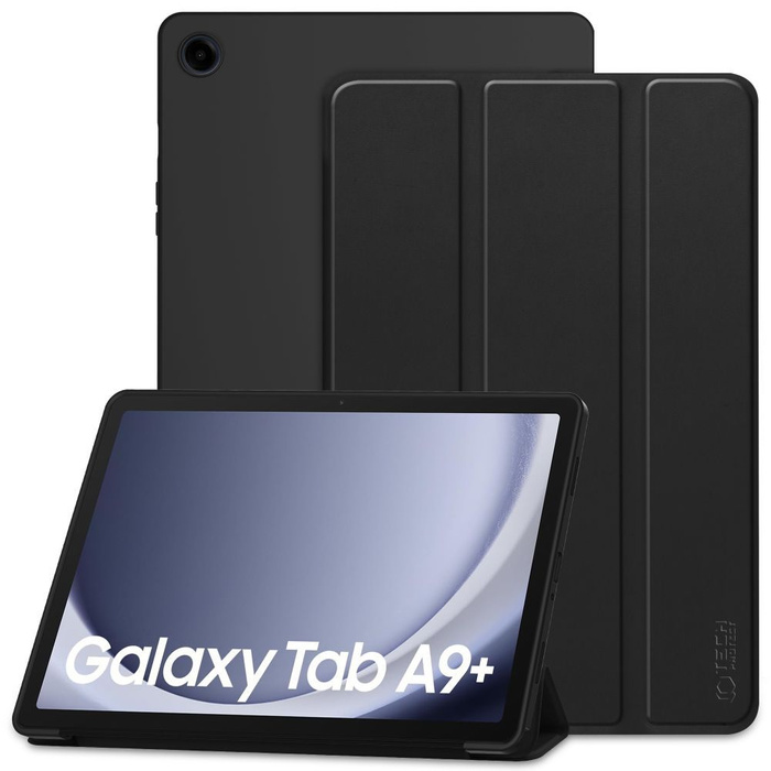 Cover Tech-protect Smartcase Samsung Galaxy Tab A9+ Plus 11.0 X210 / X215 / X216 Nero Case