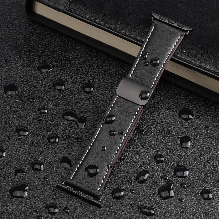 Dux Ducis Ya Armband für Apple Watch 42 / 44 / 45 / 49 mm – Schwarz