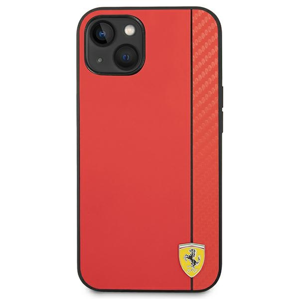 Ferrari FEHCP14MAXRE iPhone 14 Plus 6,7" rot/rot hartcase Carbon