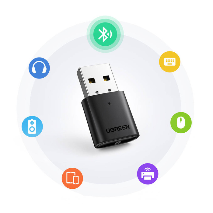 Ugreen Bluetooth 5.0 USB-A nero (CM390)