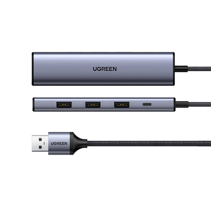 Hub UGREEN 5in1 Adapter, USB to 4x USB 3.0