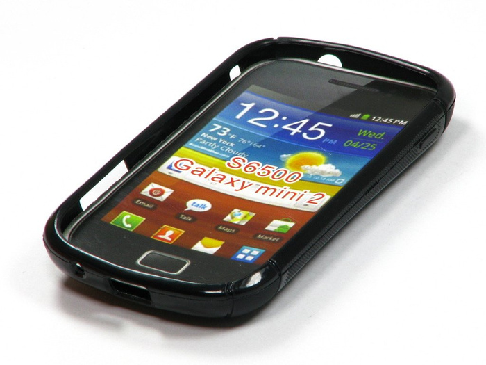 Borító Samsung Galaxy Mini 2 S6500 + fólia Telefontok tok