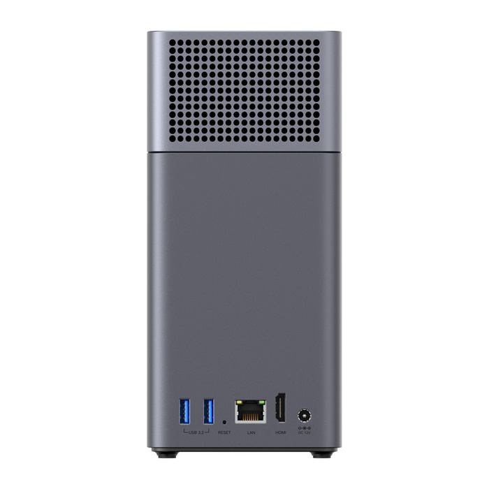 Serwer plików NAS Ugreen DH2300, 2-dyskowy, A72+A53, 4GB DDR4, 1GbE, 4K + kabel HDMI