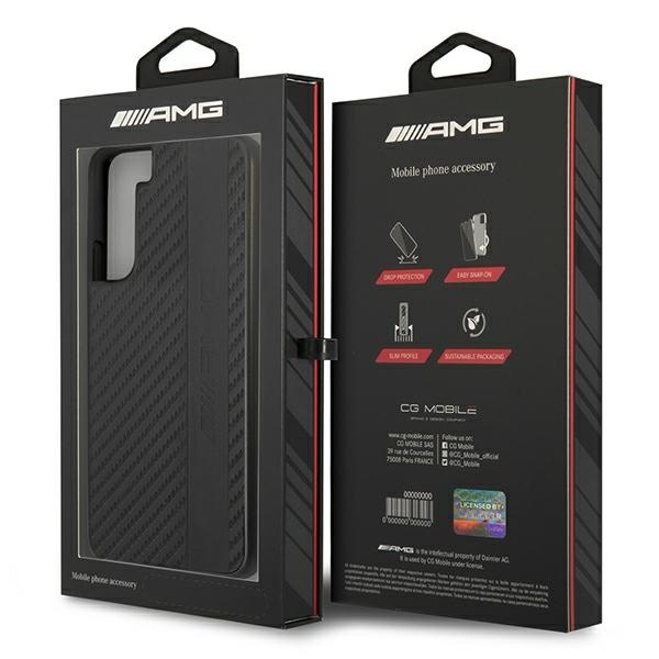 AMG AMHCS22SBLSCA S22 S901 black/black hardcase Carbon Stripe&amp;Embossed