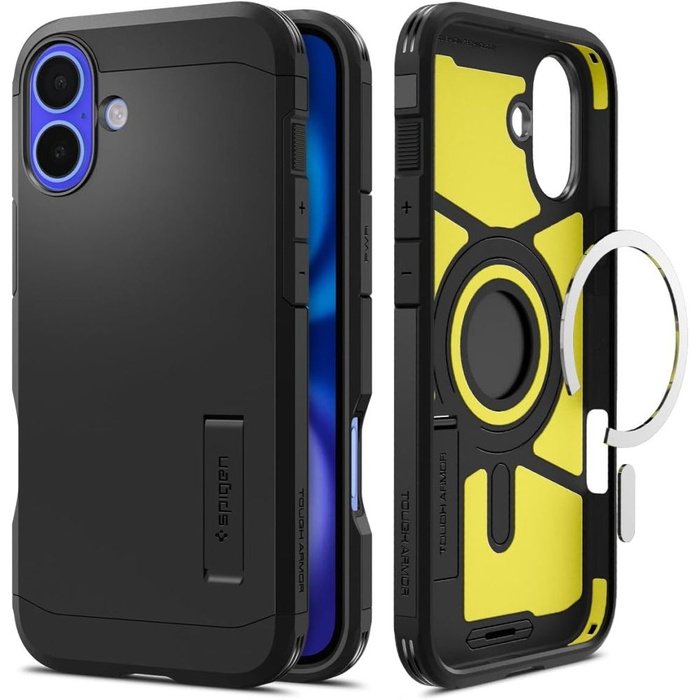 Spigen Tough Armor Mag MagSafe IPhone 16 PLUS NEGRO