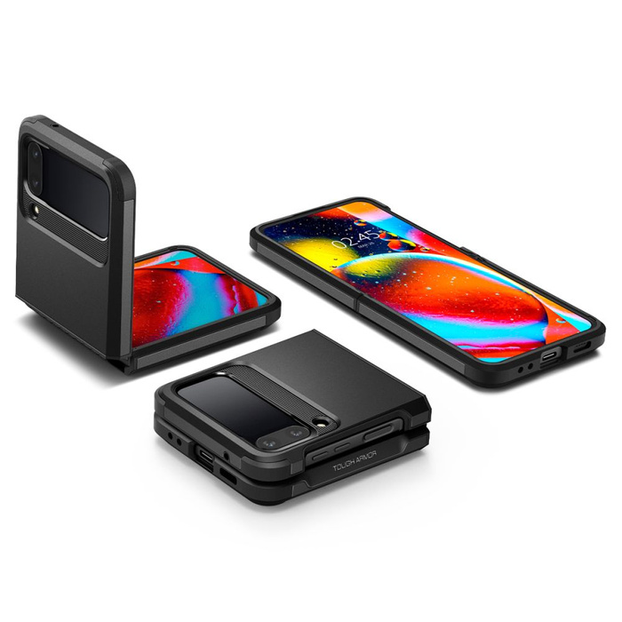 Funda Spigen Tough Armor GALAXY Z FLIP 4 NEGRO