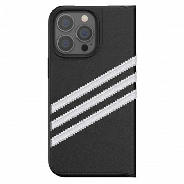 Adidas OR Booklet Case PU iPhone 13 Pro / 13 6.1" black white/black white 47112