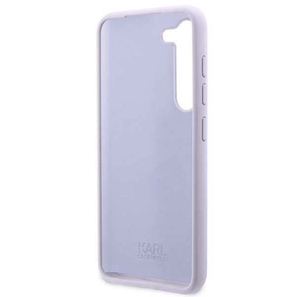 Obal Karl Lagerfeld Silicone Nft Ikonik - Obal Samsung Galaxy S23 (fialový) Case