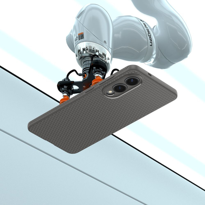 Funda Spigen Liquid Air Galaxy S25 Edge Marble Grey