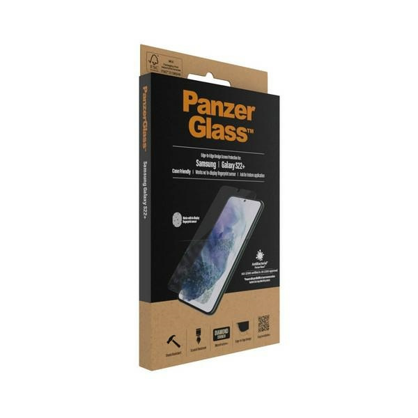 PanzerGlass E2E Microfracture Sam S22+ G906 Case Friendly AntiBacterial black/black 7294