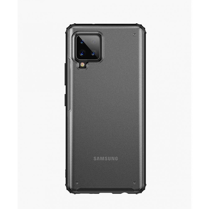 TECH-PROTECT Galaxy A42 5G Hybridshell Frost Schwarz Hülle