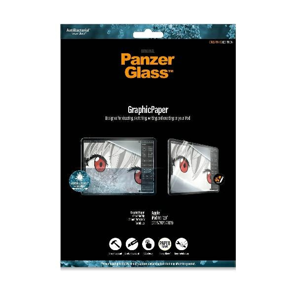 PanzerGlass GraphicPaper iPad Pro 12.9" (18,20,21) Blendfrei, Case Freundlich, Antibakteriell