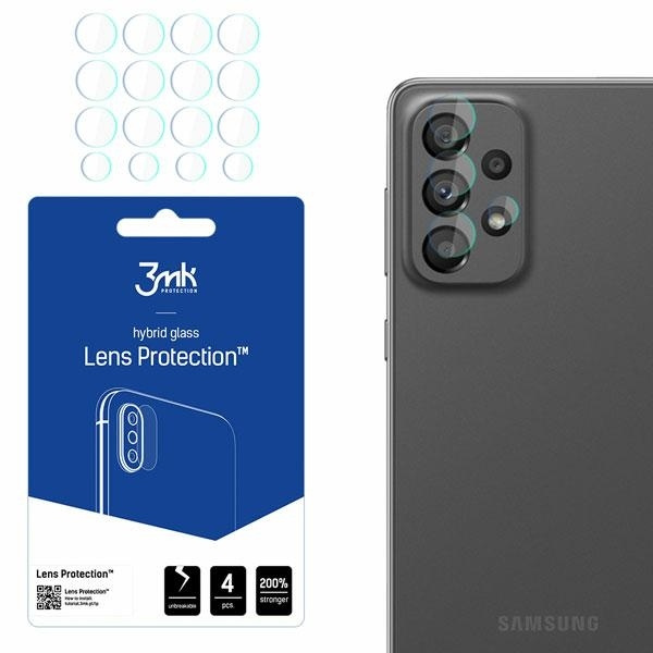 3mk Protection de l'objectif de l'appareil photo Sam A73 5G A736 4pcs
