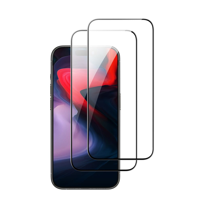 Ochranné Sklo Esr Tvrdené sklo 2-pack iPhone 15 Pro Black