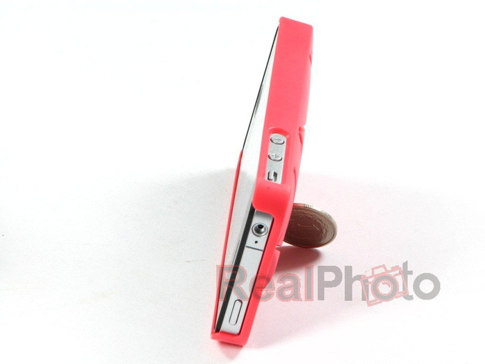 Telefontok Cover iPhone 4 4S URBAN PREFER Coin 4 Piros